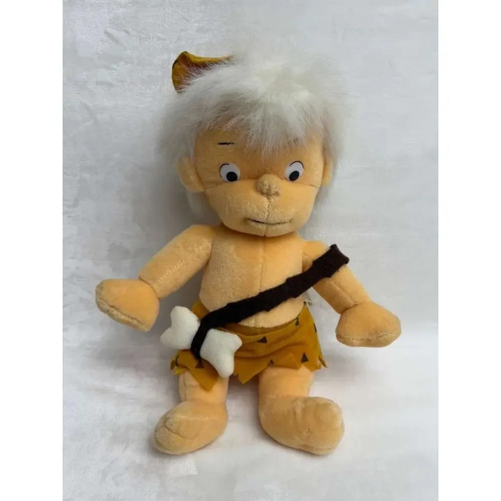 Nanco Vintage 1990 Bamm-Bamm Rubble The Flintstones Bam Bam Plush